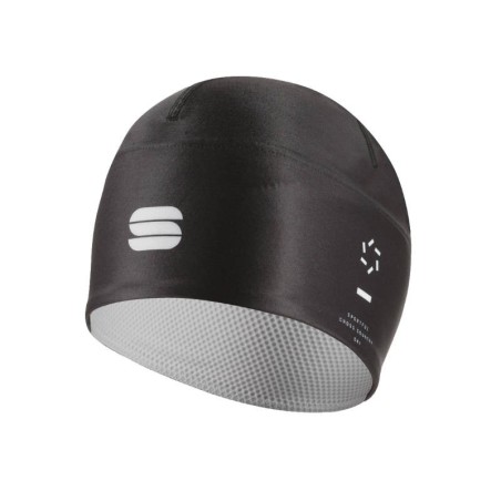 женская лыжная шапочка Sportful Squadra W Hat 2024 чёрная